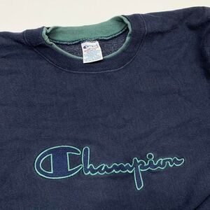 Vintage 90s Champion Reverse Weave Embroidered Logo Heavyweight Sweatshirt XXL